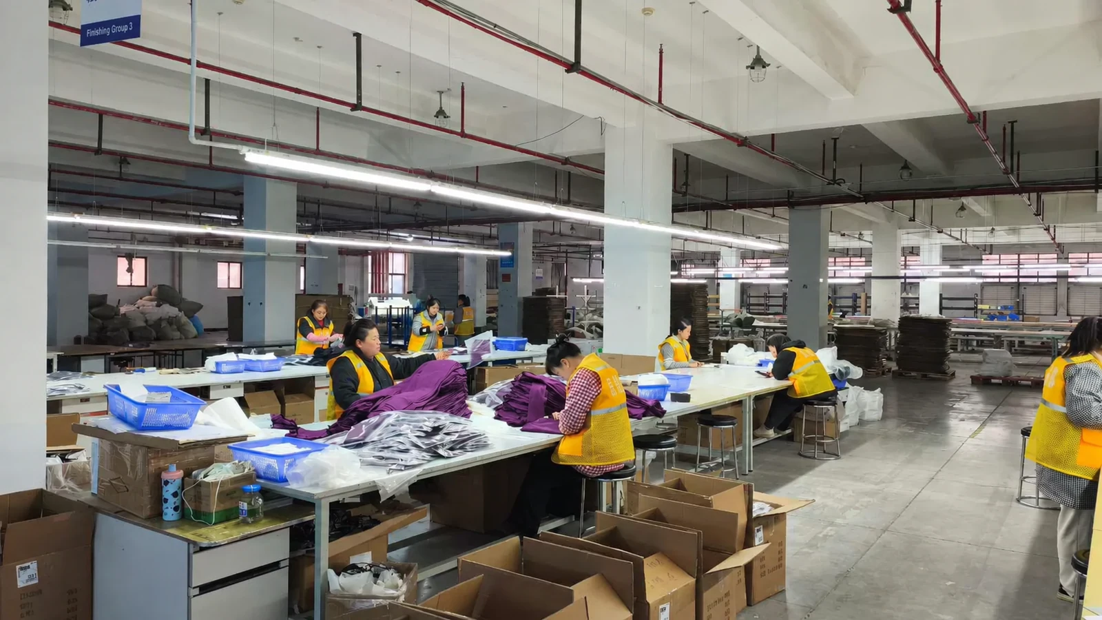 Approve every detail — garment production workspace