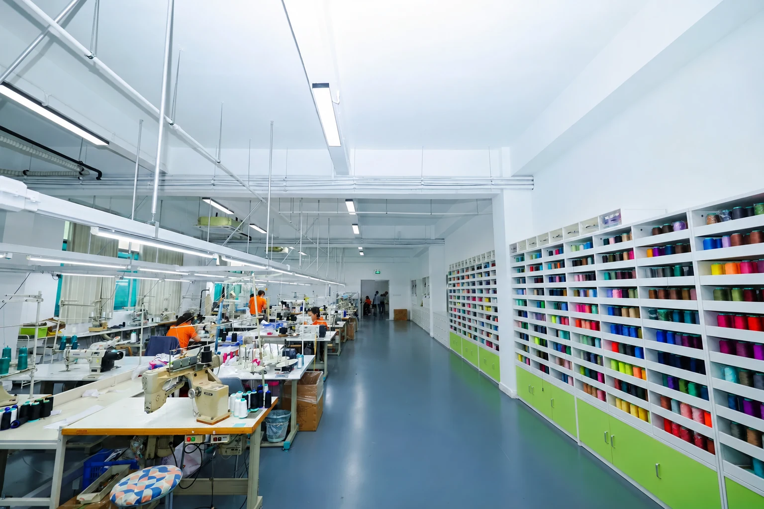 Develop your sample — garment production workspace