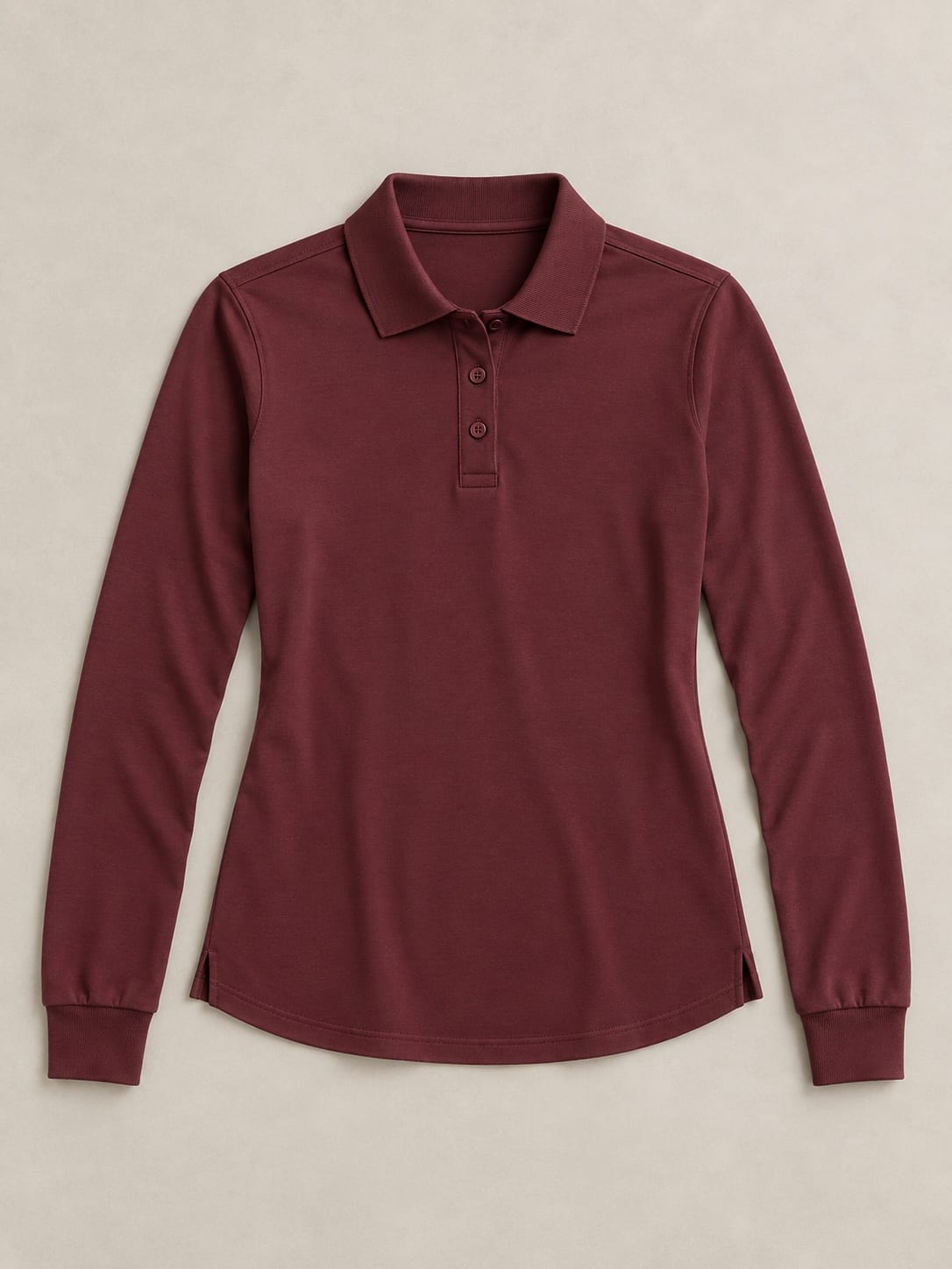 Long-sleeve riding polo — garment development concept