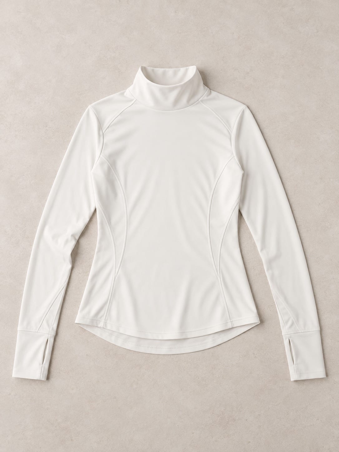 Sun-coverage long-sleeve base layer — garment development concept
