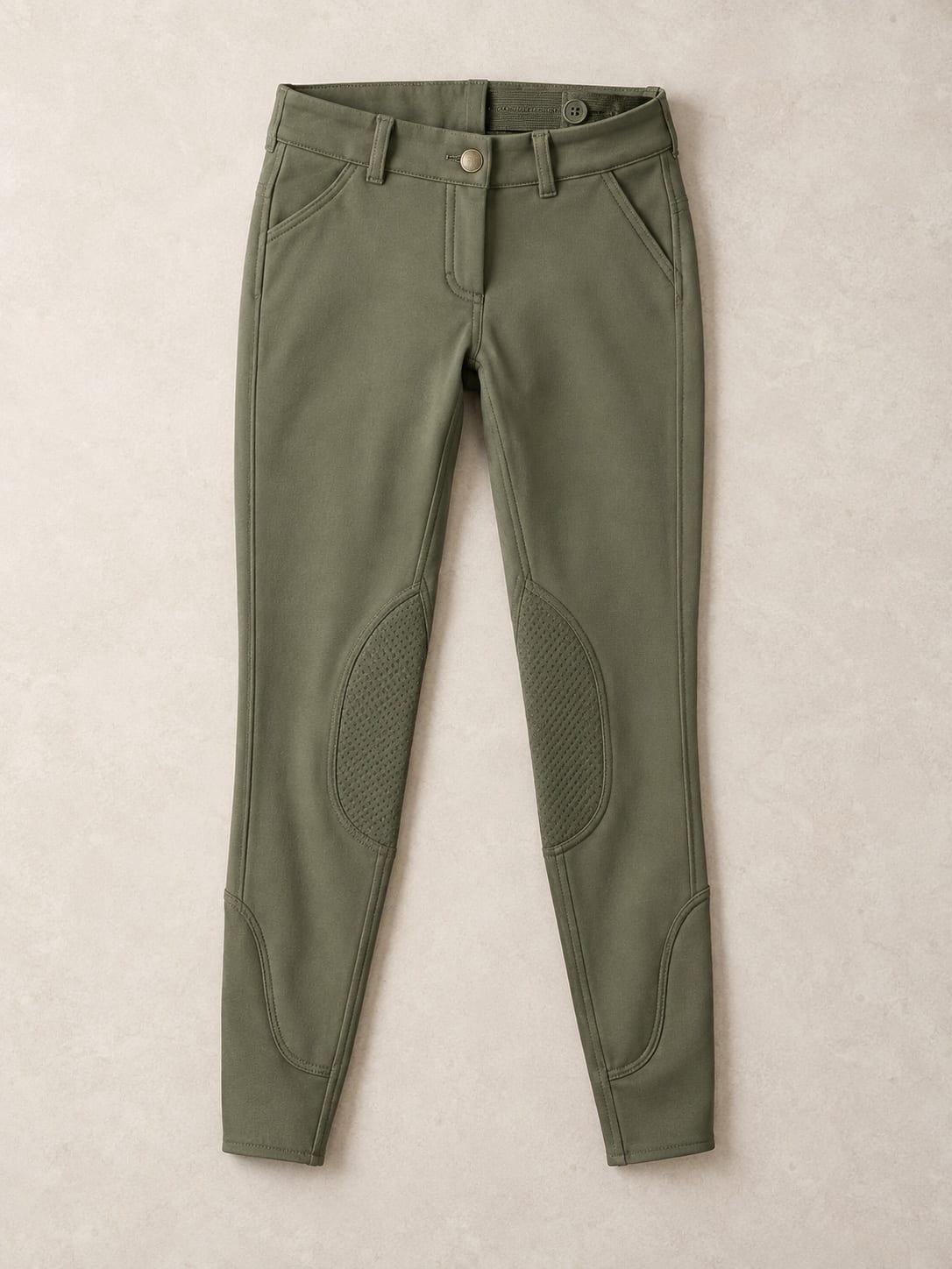 Youth adjustable-waist breeches — garment development concept
