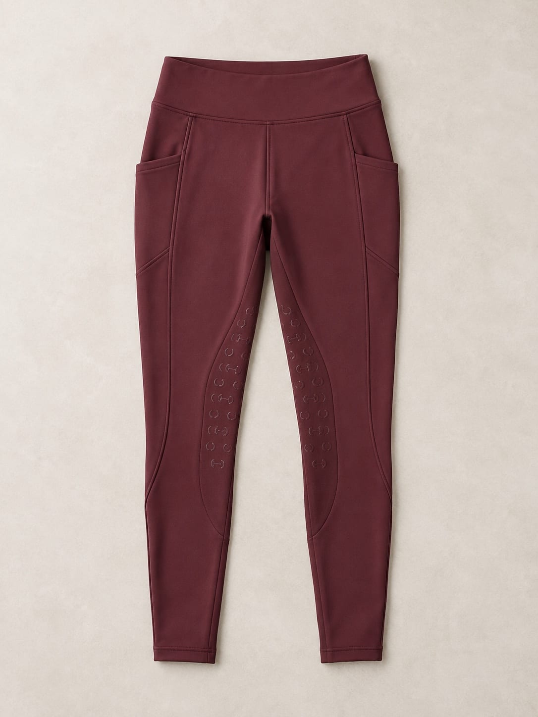 Youth training riding tights — garment development concept
