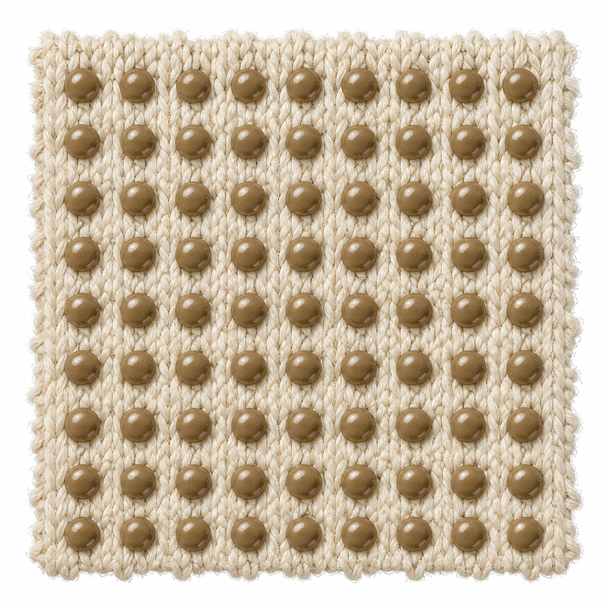 Tactile grip application on a textile swatch — generated material study
